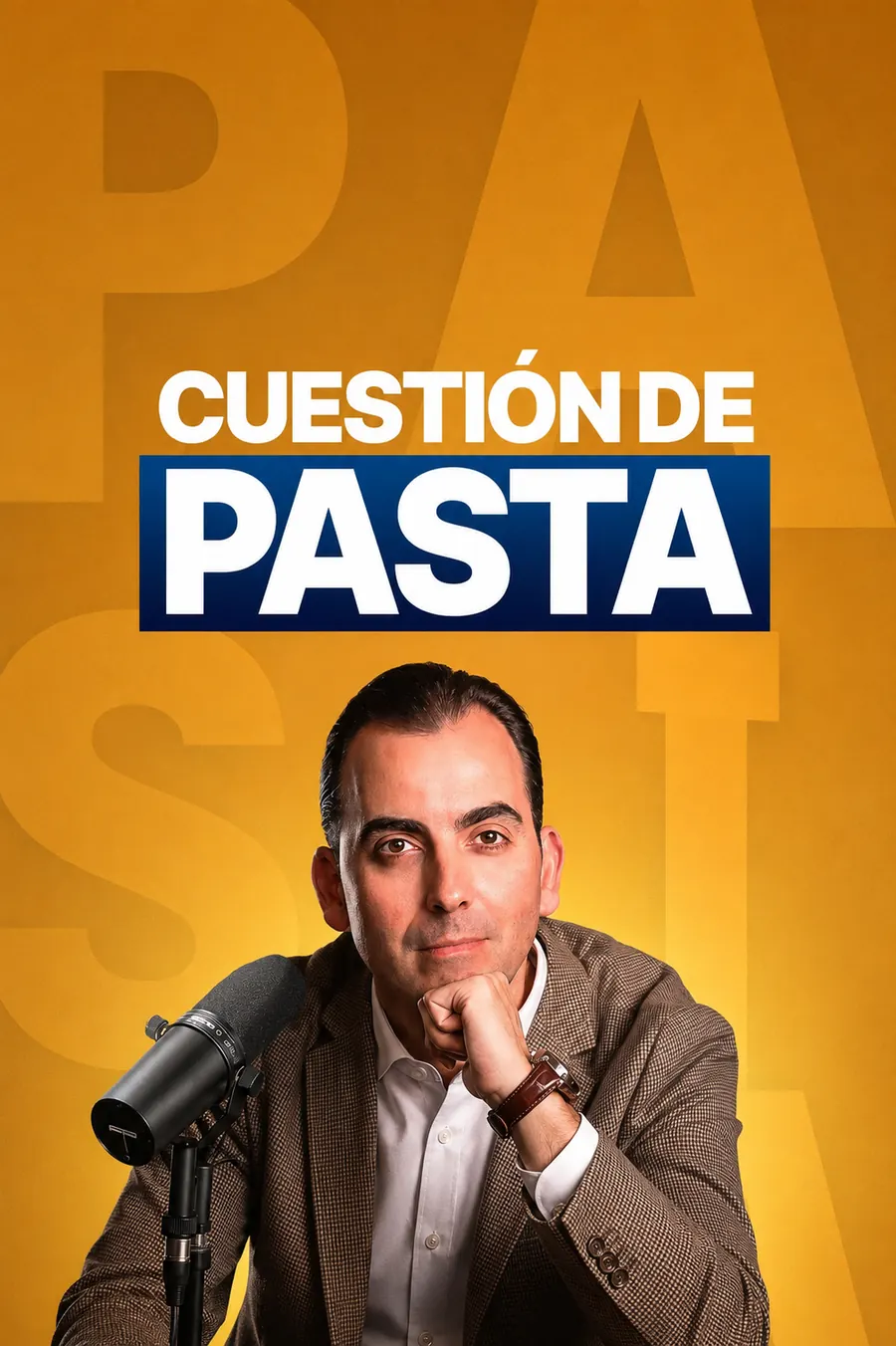 Cartel de Cuestión de Pasta