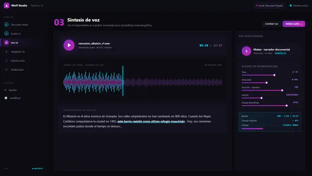 Paso 03: Sintetiza la voz